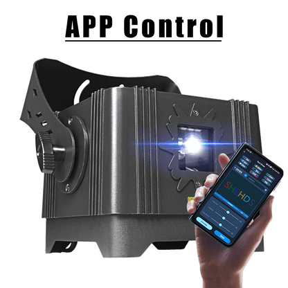 SHEHDS Waterproof Laser 3W RGB Scanning Pattern Animation Laser Lighting