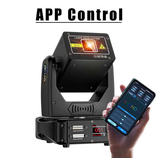 New APP Control Constellaser 6W Moving Head Laser Light For Wedding DJ Club Theater Performance stage