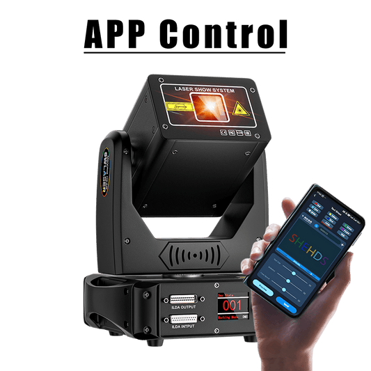 New APP Control Constellaser 6W Moving Head Laser Light For Wedding DJ Club Theater Performance stage