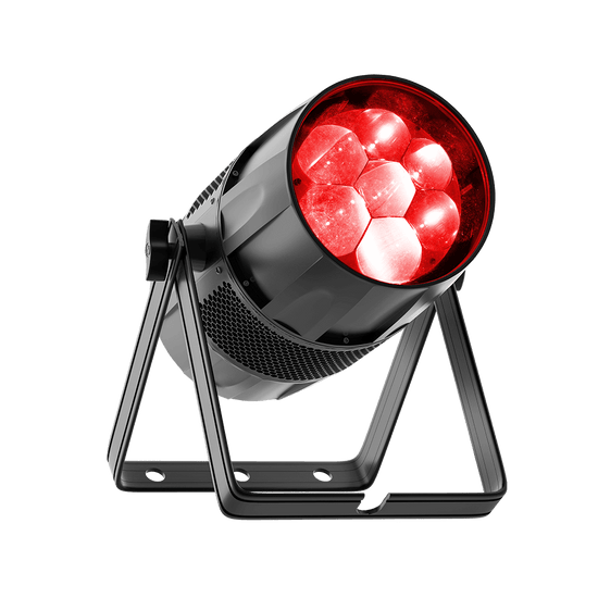 CORALPAR IP65 Waterproof LED Zoom & Wash Bee Eye Par 7x40W RGBW 4in1 Lighting