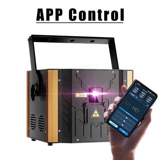 New APP Control Constellaser 12W RGB Animation High Power Laser Light For Wedding DJ Club Theater Performance Stage