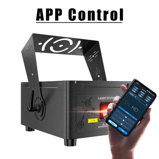 Constellaser New APP Control Waterproof 12W RGB Scanning Pattern Animation Laser Light For Bar Concerts Performance Stage Wedding
