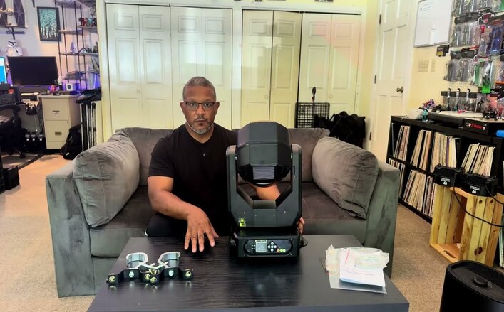 SHEHDS 275 Watt Beam Moving Head Light Review